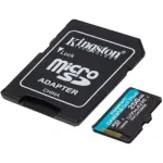 Kingston | Canvas Go! Plus | 256 GB | microSD | Flash memory class Class 10, UHS-I, U3, V30, A2