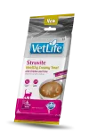 FARMINA VET LIFE CAT STRUVITE - CREAMY TREAT with Chicken&Tuna 4x15g (pak15)