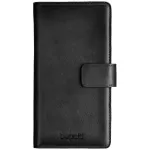 Bugatti L Leather Case - Wallet for Devices 5.1-6'' (7.5 х 15.5 cm) Black