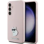 Karl Lagerfeld KLHCS23FESMHCNPP S23 FES711 Silicone Choupette Metal Pin / pink