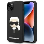Karl Lagerfeld KLHMP14MSLKHBK Hardcase for iPhone 14 Plus / 15 Plus 6,7" / black