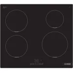 Bosch Hob | PIE611BB5E | Induction | Number of burners/cooking zones 4 | Touch | Timer | Black | Display