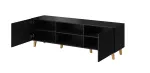 Cama RTV cabinet PAFOS 150x42x52 Black matt