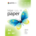 ColorWay PrintPro Photo Paper, 20 sheets | High Glossy | 180 g/m&sup2; | A4