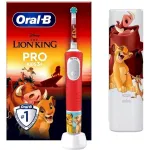 Oral-B Electric Toothbrush | Pro Kids 3+ Lion King | Rechargeable | For kids | Number of brush heads included 1 | Number of teeth brushing modes 2