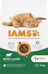 IAMS sausas maistas katėms su ėriena, 10 kg