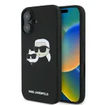 Karl Lagerfeld KLHMP16MSKCHPPLK Hardcase for iPhone 16 Plus 6.7" / black