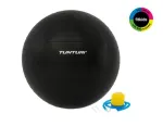 Tunturi Gymball Mank&scaron;tos kamuolys su pompa 75cm, juodas