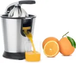 Ecost prekė po grąžinimo H.Koenig AGR80 Electric Citrus Juicer with Lever Arm / Anti-Drip System / B