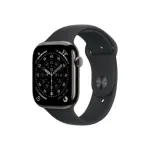 Apple Watch Series 11 GPS + Cellular 46mm Slate Titanium Case with Black Sport Band - M/L | Apple