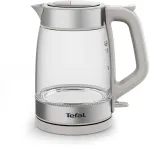 TEFAL Kettle | KI605B30 | 2200 W | Electric | 1.7 L | Glass | 360&deg; rotational base | Grey
