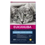 Eukanuba Weight Control sausas maistas sterilizuotoms katėms su vi&scaron;tiena, 10 kg