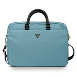 Guess GUCB15NTMLLB 16" Nylon Triangle Logo Bag / blue