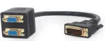 Gembird A-DVI-2VGA-01 DVI-I to 2x VGA Adapter