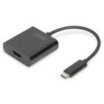 Digitus | USB Type-C to HDMI Adapter | DA-70852 | Black | USB Type-C | 0.15 m