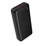 I&scaron;orinė baterija Power Bank Borofone BJ80A 22.5W 20000mAh juoda