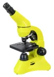 Mikroskopas Levenhuk Rainbow 50L Lime 40x - 800x su eksperimentiniu rinkiniu K50