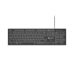 Natec | Herring Glow | Keyboard | Wired | US | Black