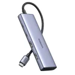 Ugreen CM473 Hub USB-C - 2x USB-A, 2x USB-C adapteris