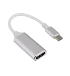 RoGer Multimedia Adapter USB-C to HDMI (4K @ 30Hz, 1080P @ 60Hz) Silver