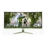 Arozzi | Nova | 34 " | VA | UWQHD | 21:9 | 165 Hz | 1 ms | 3440 x 1440 pixels | 350 cd/m&sup2; | HDMI ports quantity 2 | Forest Green