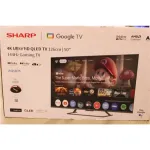 SALE OUT. Sharp 50HR7265E 50" (126cm) QLED 144Hz 4K Ultra HD Google TV, Dolby Vision, Dolby Atmos, Central Stand | SALE OUT. Sharp 50HR7265E | 50 | Smart TV | Google TV | Black | DAMAGED PACKAGING, SCRATCHED ON THE SCREEN