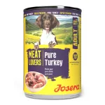 Josera Meat Lovers Pure Turkey konservuotas pa&scaron;aras &scaron;unims su kalakutiena, 400 g