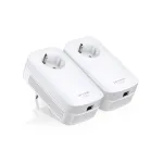 TP-LINK | AV1300 Gigabit Passthrough Powerline Starter Kit | TL-PA8010P KIT | 1300 Mbit/s | Ethernet LAN (RJ-45) ports 1 | No Wi-Fi | Extra socket