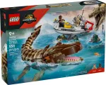 LEGO Jurassic World 76974 Brick-Built Mosasaurus Boat Mission
