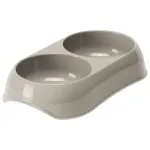 VADIGRAN Bowl Plato rusvas dvigubas dubenėlis 2x200ml (6)