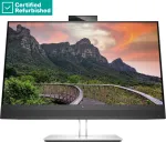 RENEW SILVER HP E27m G4 QHD Charging Conferencing Monitor - 27" 2560x1440 QHD 300-nit 75Hz AG, IPS, USB-C(65W)/HDMI/DisplayPort/DisplayPort-out, 4x USB-A, speakers, 5MP webcam, RJ-45 LAN, height adjustable/tilt/swivel/pivot, 1 years