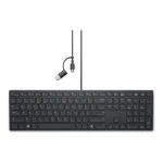 Dell | Collaboration Keyboard | KB525C | Keyboard | Wired | Ukrainian (QWERTY) | Black