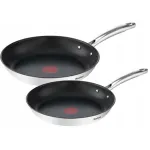 TEFAL | Pan set | Duetto+ G732S255 | Frying | Diameter 24/28 cm | Halogen, induction, ceramic glass, gas, electric | Suitable for induction hob | Black | Fixed handle