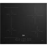 BEKO Hob | HII64200SFMT | Induction | Number of burners/cooking zones 4 | Touch | Timer | Black