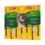 JosiCat Meat Sticks Chicken & Duck skanėstai katėms su vi&scaron;tiena ir antiena, 35 g