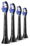 Philips HX6054/88 Sonicare Sensitive | Replacement brush heads | Heads | For adults | Number of brush heads included 4 | Black