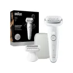Braun Silk-&eacute;pil 9 SES9-030 | Epilator | Operating time (max) 50 min | Number of power levels 2 | Wet & Dry | White/Silver