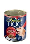 Special dog &scaron;unų konservai, gabalėliai su jautiena/daržovėmis 720g