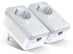 TP-LINK | Passthrough Powerline 600 Starter Kit | TL-PA4010P KIT | 10/100 Mbit/s | Ethernet LAN (RJ-45) ports 1 | Data transfer rate (max) 600 Mbit/s | Extra socket