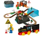 RoGer Train with railway and accessories 55pcs.