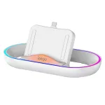 iPega P5P02 Charger Dock with RGB for Playstation Portal Remote Player White