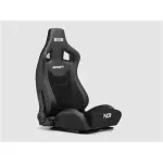 Next Level Racing | ERS4 Elite PU Leather & Suede Edition | Reclining Seat | PU Leather and Suede | Black