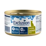Exclusion Mediterraneo Mono Protein konservuotas pa&scaron;aras sterilizuotoms katėms su vi&scaron;tiena, 85 g