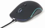 GEMBIRD Illuminated large size pelė su laidu USB juodas