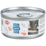 TRIXIE Sriuba katėms su vi&scaron;tiena ir krevetėmis, 4 &times; 80 g (pak.4)