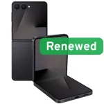 Samsung Renewed | Grade A | Galaxy Flip 7 FE | 128 GB | Black | 5G | O