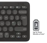 ZAGG Pro Keyboard 12 inch-Charcoal-Nordic (wireless charging on mat)