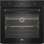 BEKO Oven | BBVM17400B | 72 L | Electric | Hydrolytic | Electronic | Steam function | Height 59.5 cm | Width 59.4 cm | Black