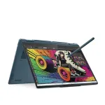 Lenovo- Yoga 7 2-in-1 14AKP10 AMD | Tidal Teal | 14 " | OLED | Touchscreen | WUXGA | 1920 x 1200 pixels | Glossy | AMD Ryzen AI 5 | 340 | 16 GB | Soldered LPDDR5 | Solid-state drive capacity 512 GB | AMD Radeon 840M Graphics | Windows 11 Home | 802.1 ...