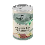Landfleisch konservai &scaron;unims, ėriena, antiena, bulvės, 400g